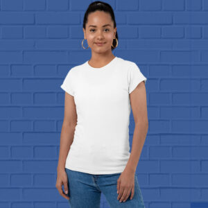 White-round-neck-tshirts-for-Women-at-goatprints