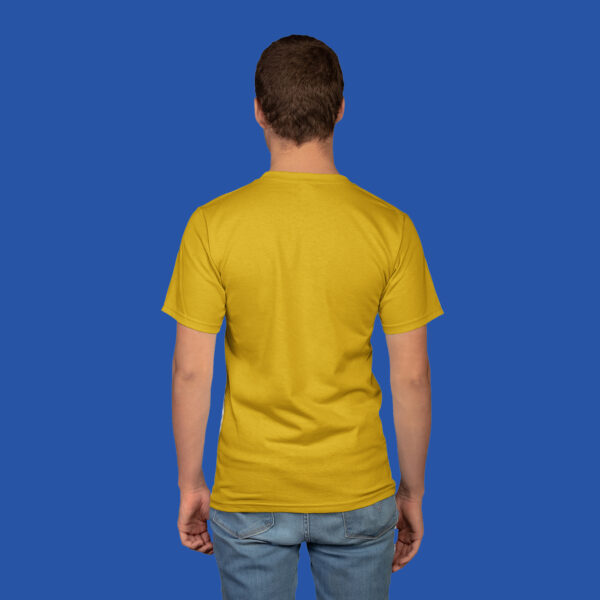 men-s-round-neck-plain-t-shirt-Musturd Yellow-regular-fit-t-shirt-goatprints