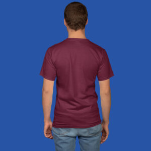 men-s-round-neck-plain-t-shirt-Maroon-regular-fit-t-shirt-goatprints