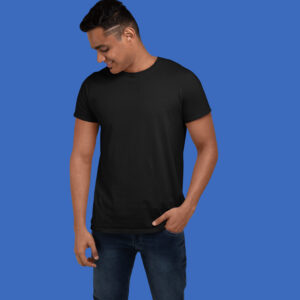 men-s-round-neck-plain-t-shirt-Black-regular-fit-t-shirt-goatprints