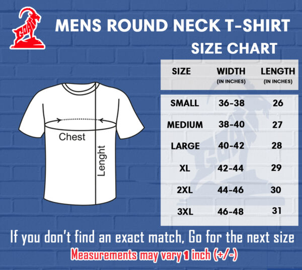 GOAT-MENS-ROUND-NECK-SIZE-CHART