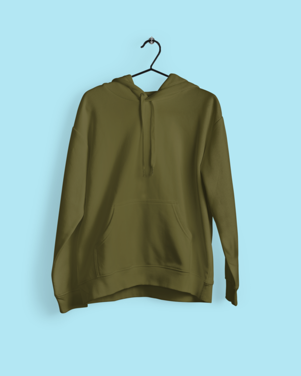 Olive Green-Hoodies-for-Men-goatprints