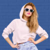 Light-Pink-Crop-hoodie-for-Women-at-goatprints