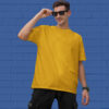 Buy-Musturd-Yellow-Oversized-Tshirts-for men-online