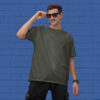 Buy-Olive-Green-Oversized-Tshirts-for men-online