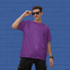 Buy-Purple-Oversized-Tshirts-for men-online