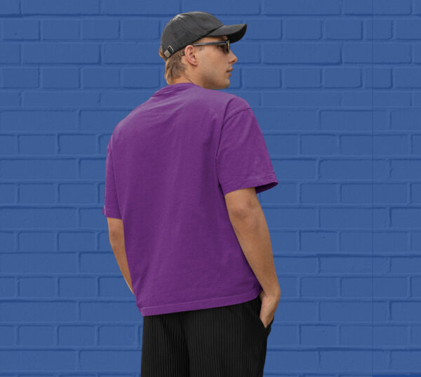 Buy-Purple-Oversized-Tshirts-for men-online